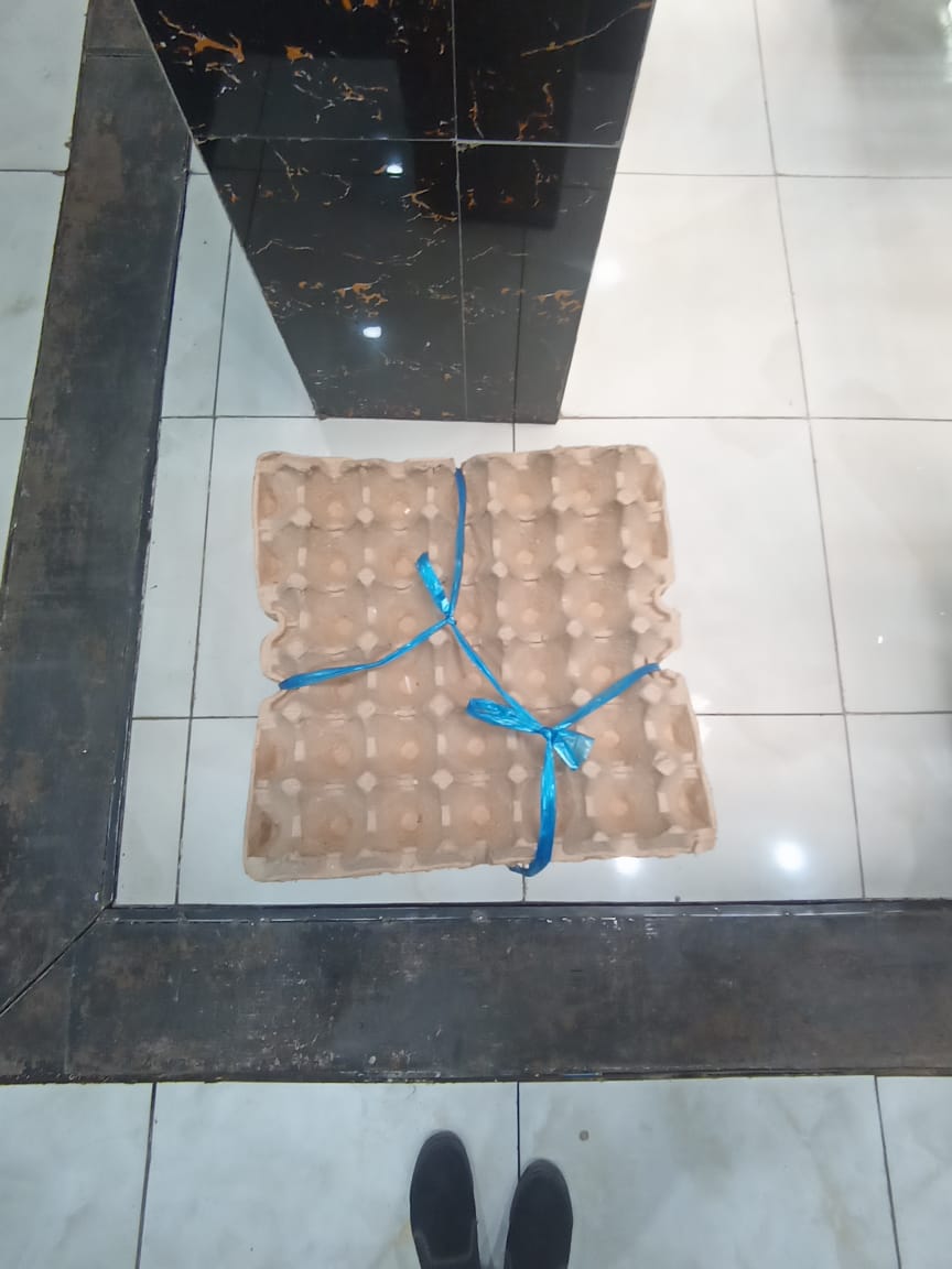 100pcs water proof egg trays