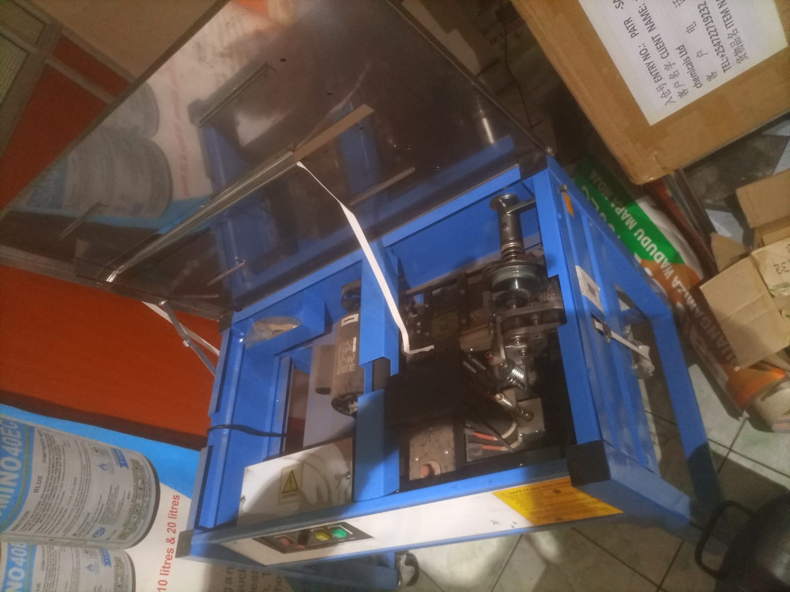 Strapping machine