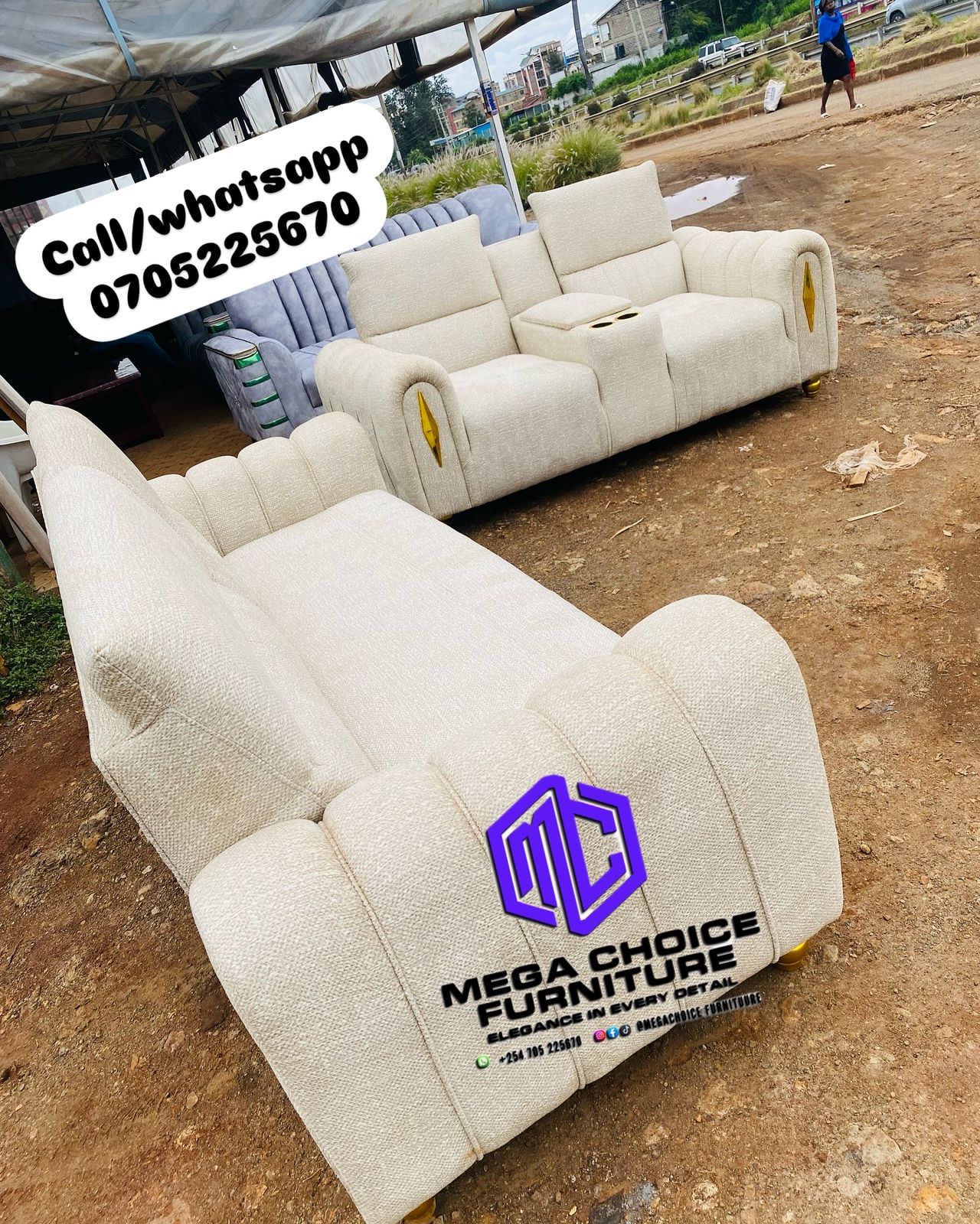 Velvet design furniture