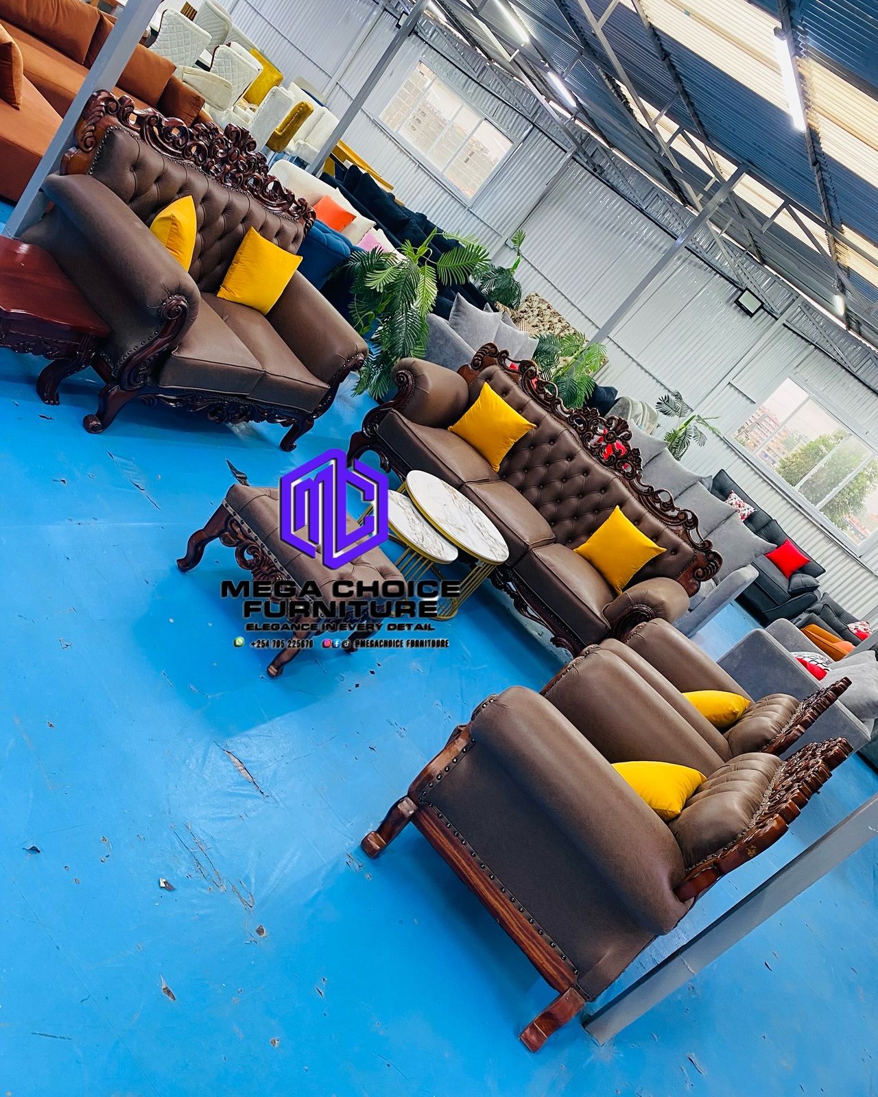 7 seater design furniture