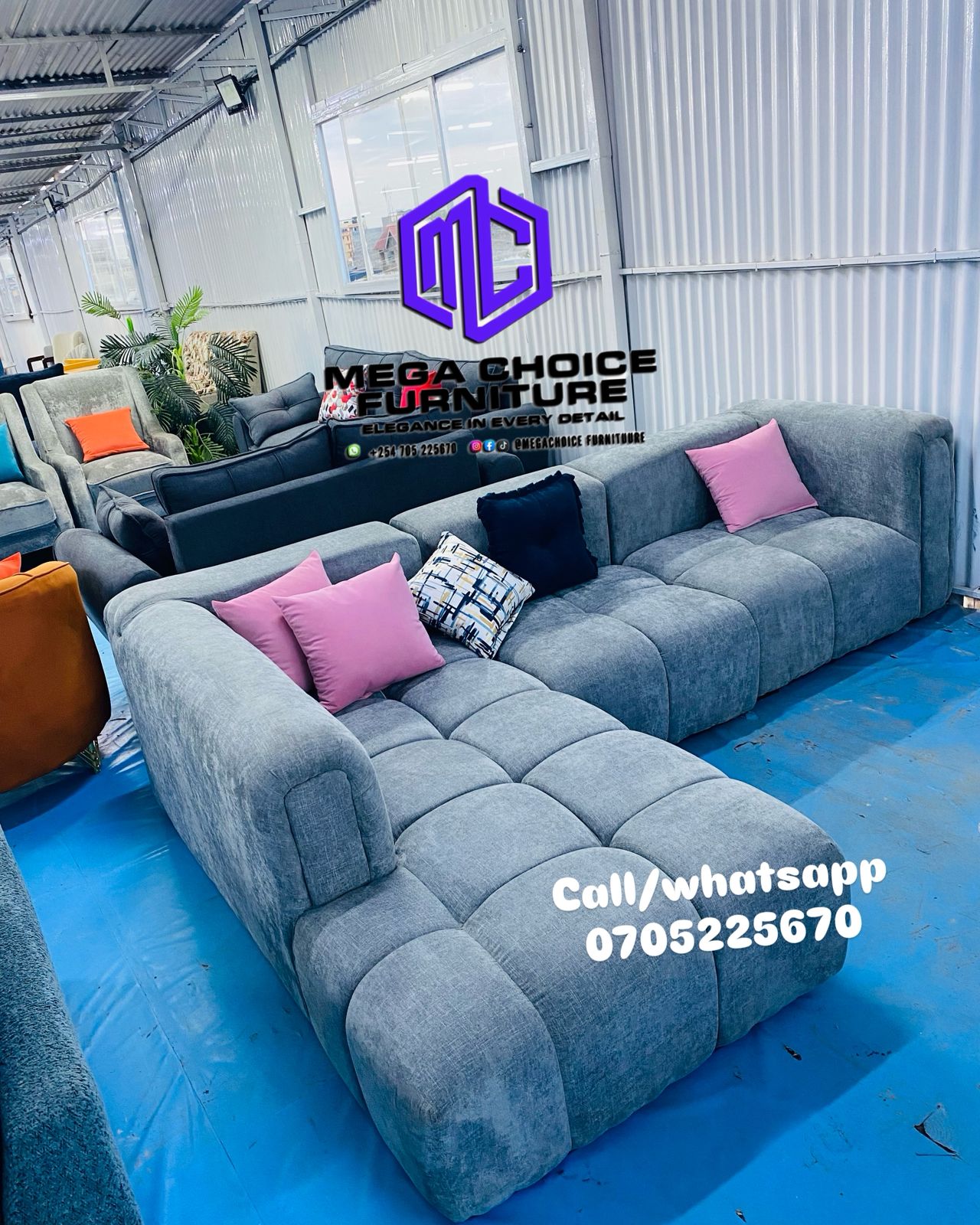 Fluffy furniture design