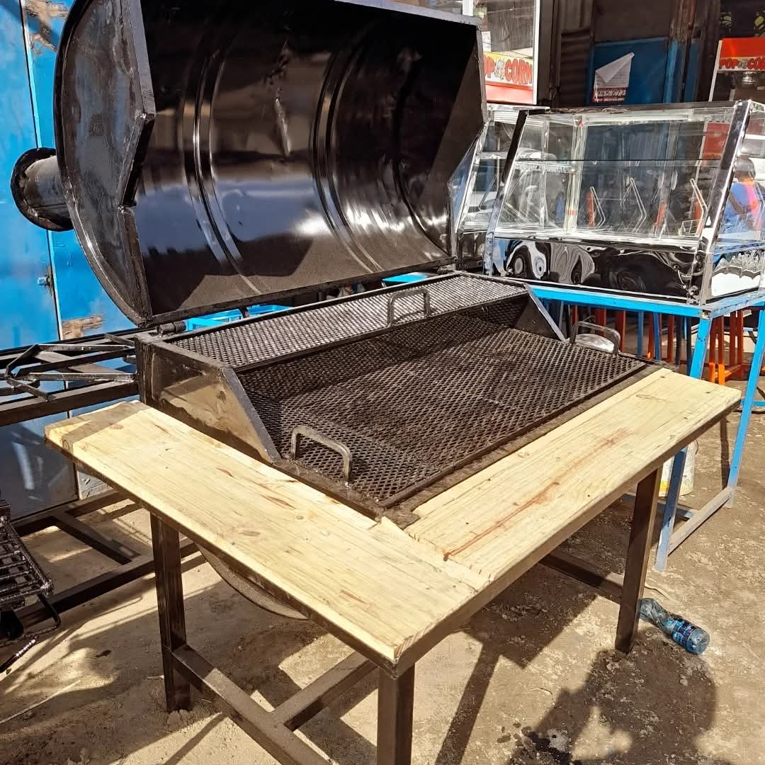 Unique barbecue grill