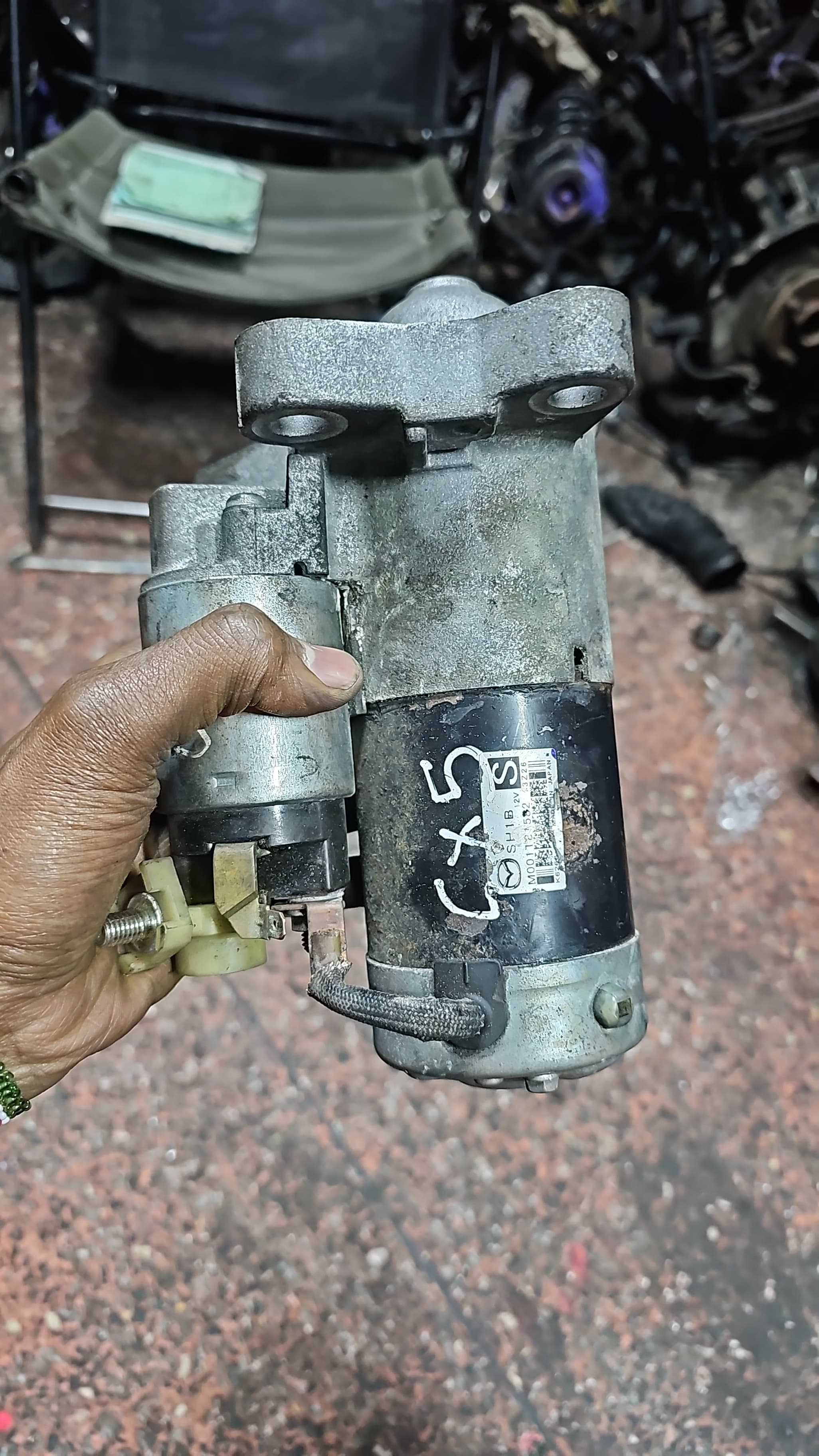 Mazda CX-5 starter motor