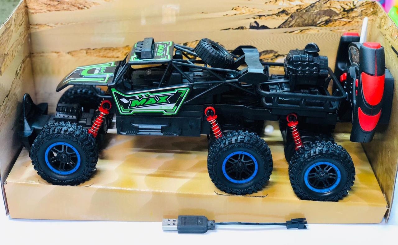 6 wheels monster toy car