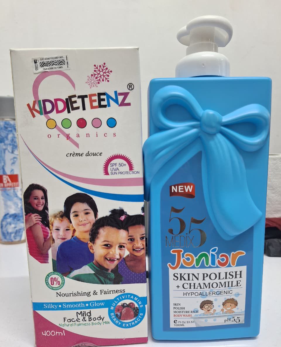 KiddieTeenz moisturizer lotion