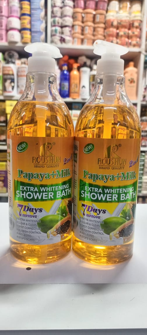 Brightening shower gels