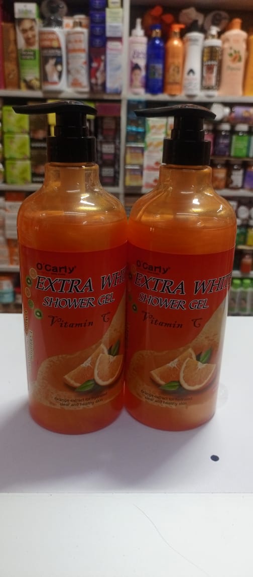 Brightening shower gels