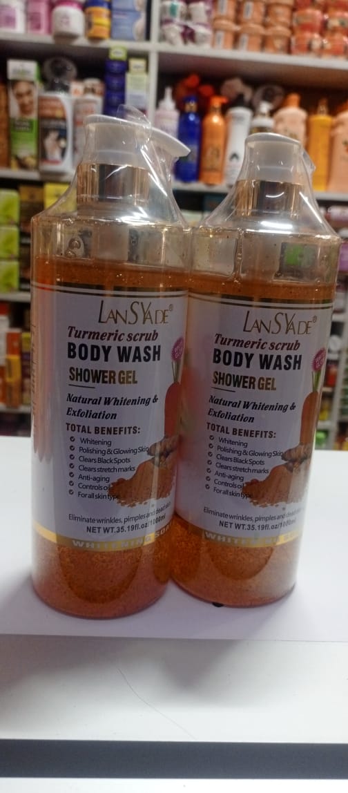 Body wash whitening gel