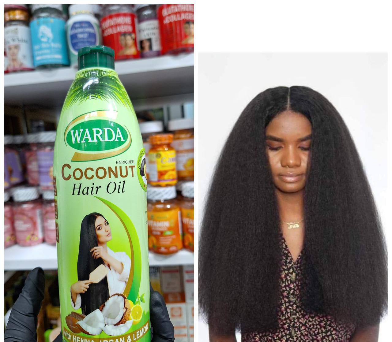 Coconut hair oil