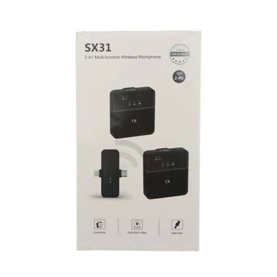 SX31 3 in 1 multifunction wireless microphone
