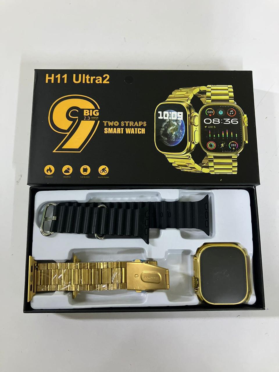 H11 ultra 2 smartwatch set