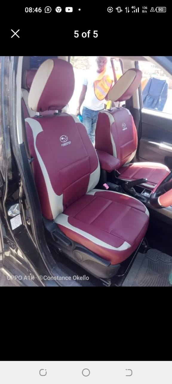 ChrisArts Car Seat Covers – Free Installation Nairobi 🔥