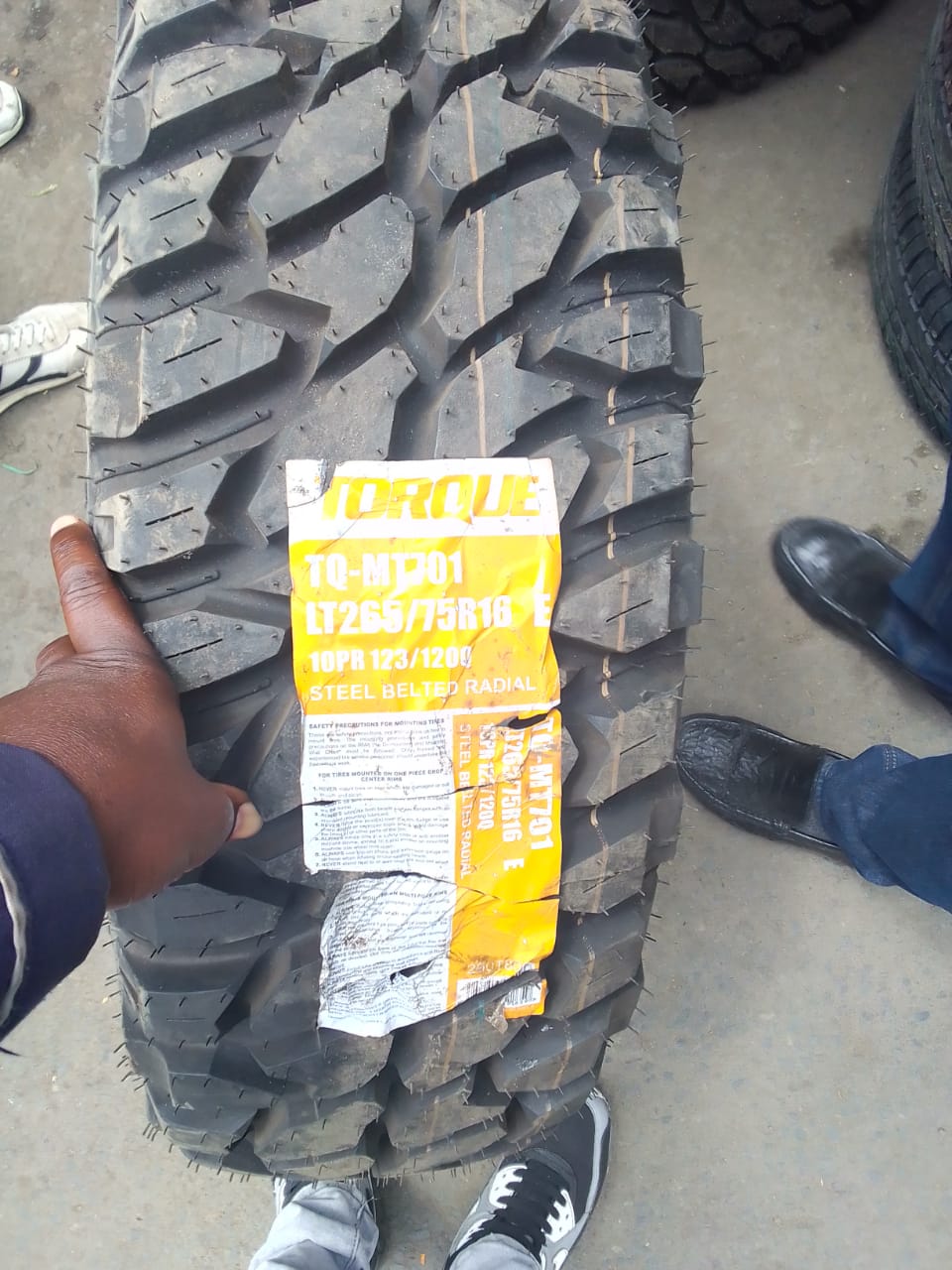 265/75R16 torque tyres