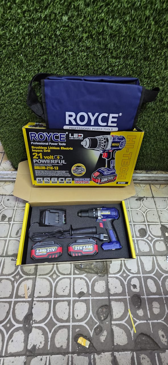 Cordless brushes drill