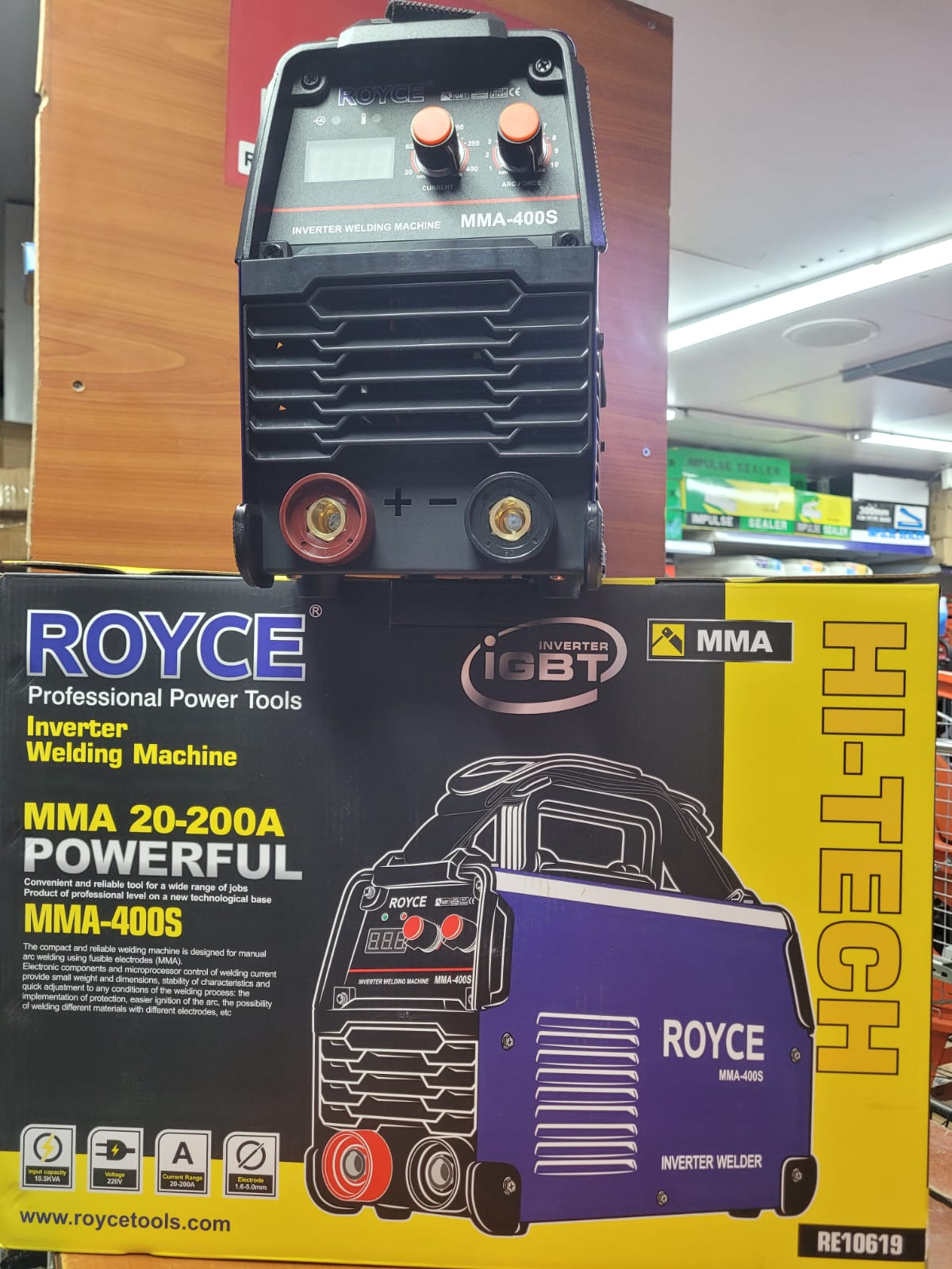 Royce welding machine