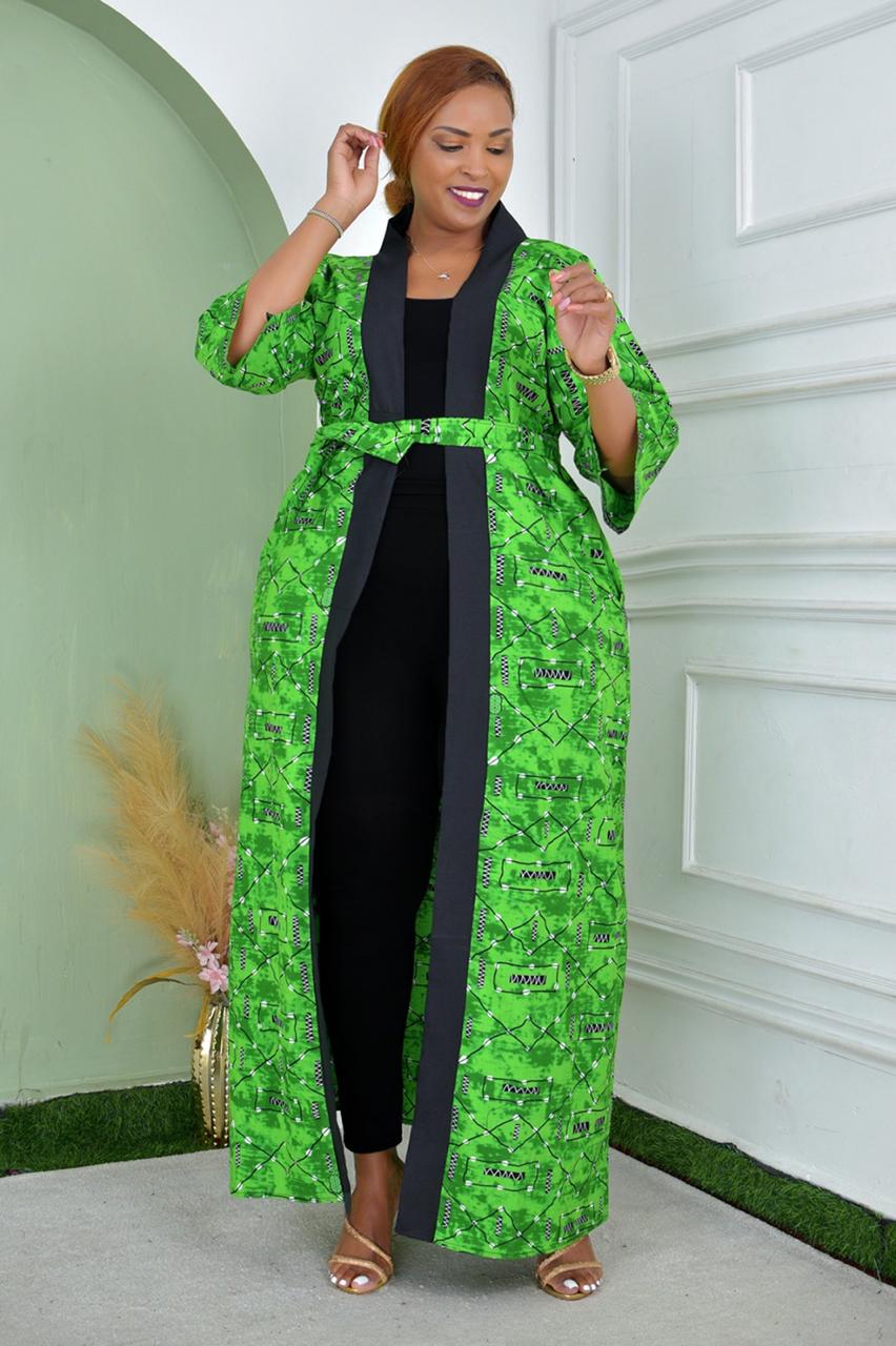 Ankara kimonos design