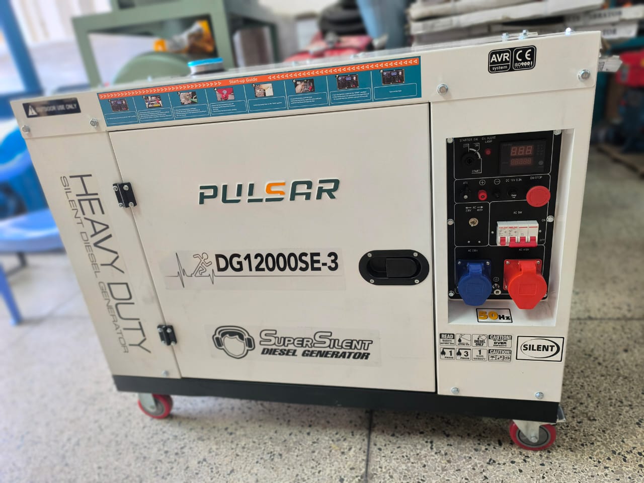 Automatic diesel silent generator 3 phase 15KVA