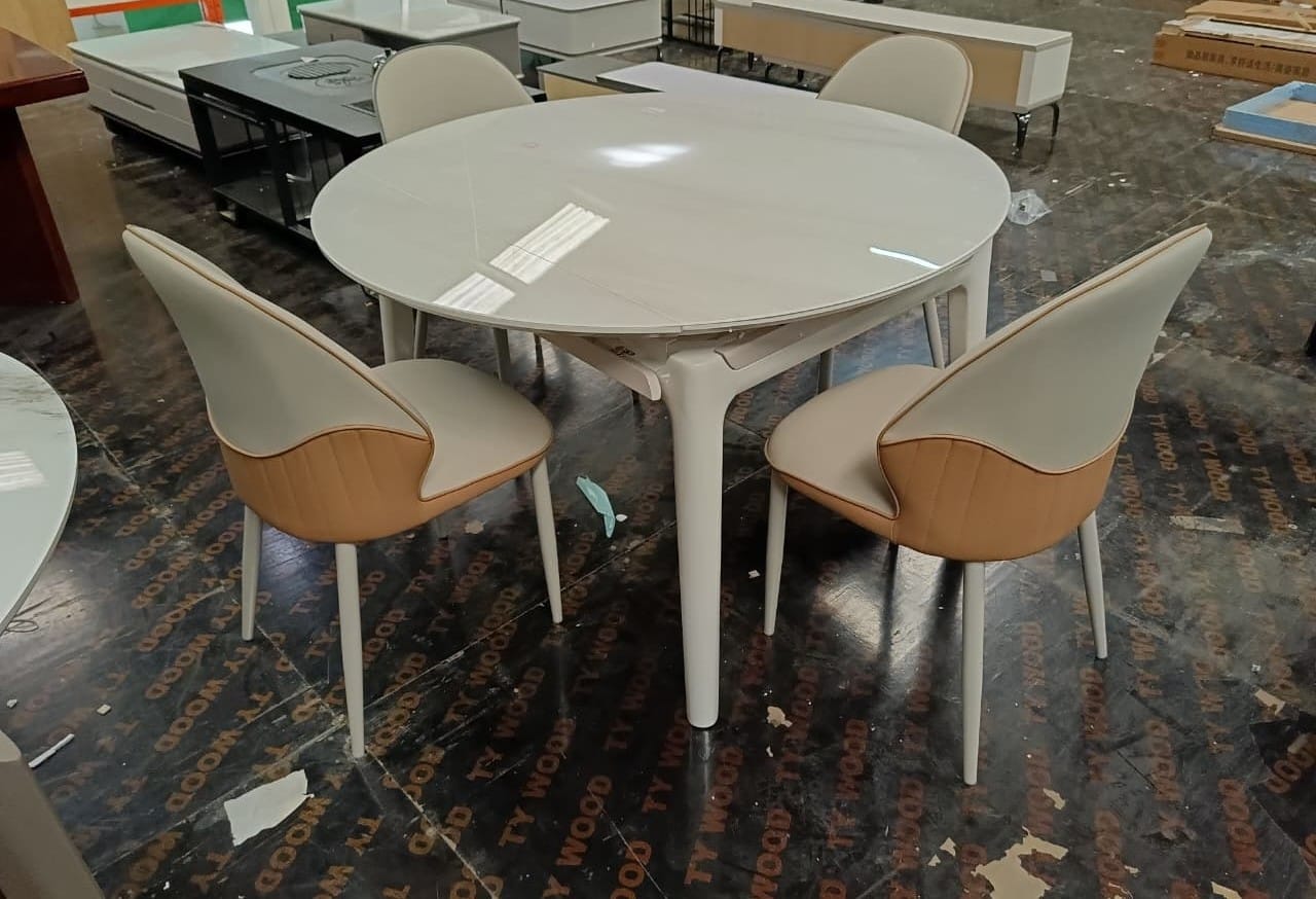 6-Seater Wooden Dining Set – Ksh 85,000
