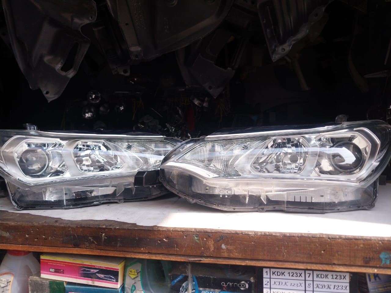 Filder 165 headlight non xenon