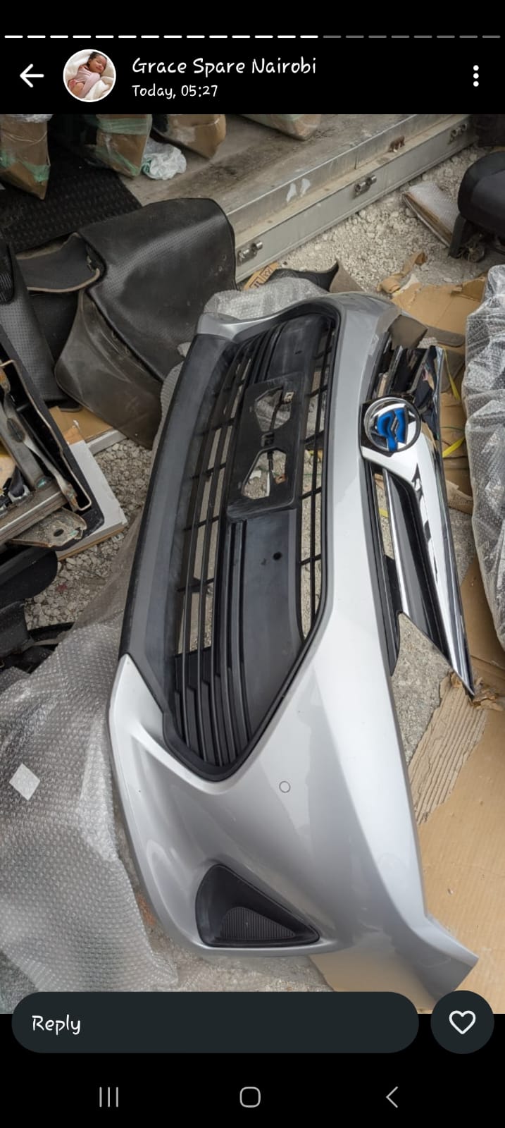 Filder 165 front bumper(2015-2018)