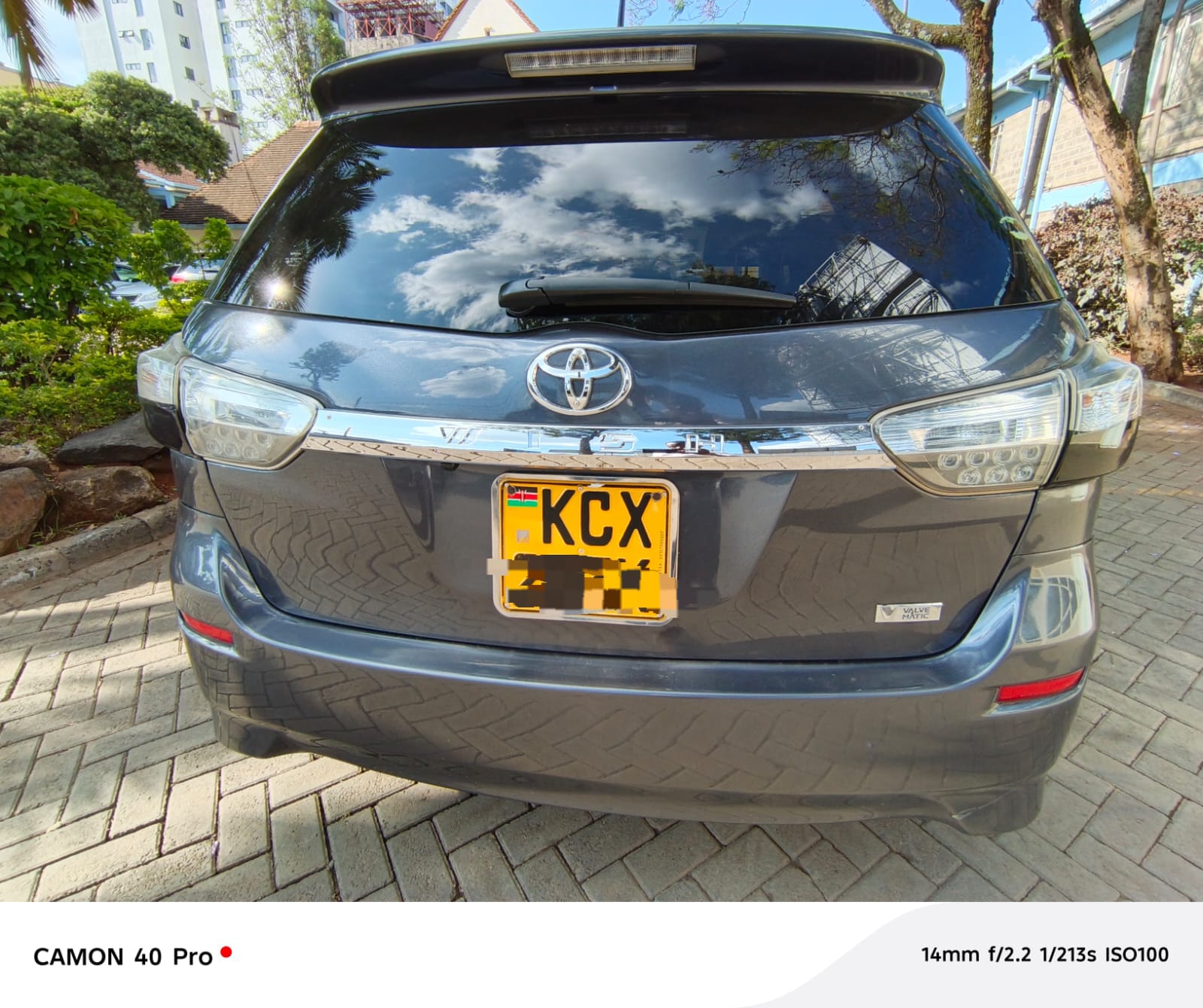TOYOTA WISH 2013 MODEL