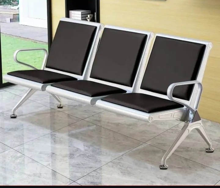 3 seater waiting bench