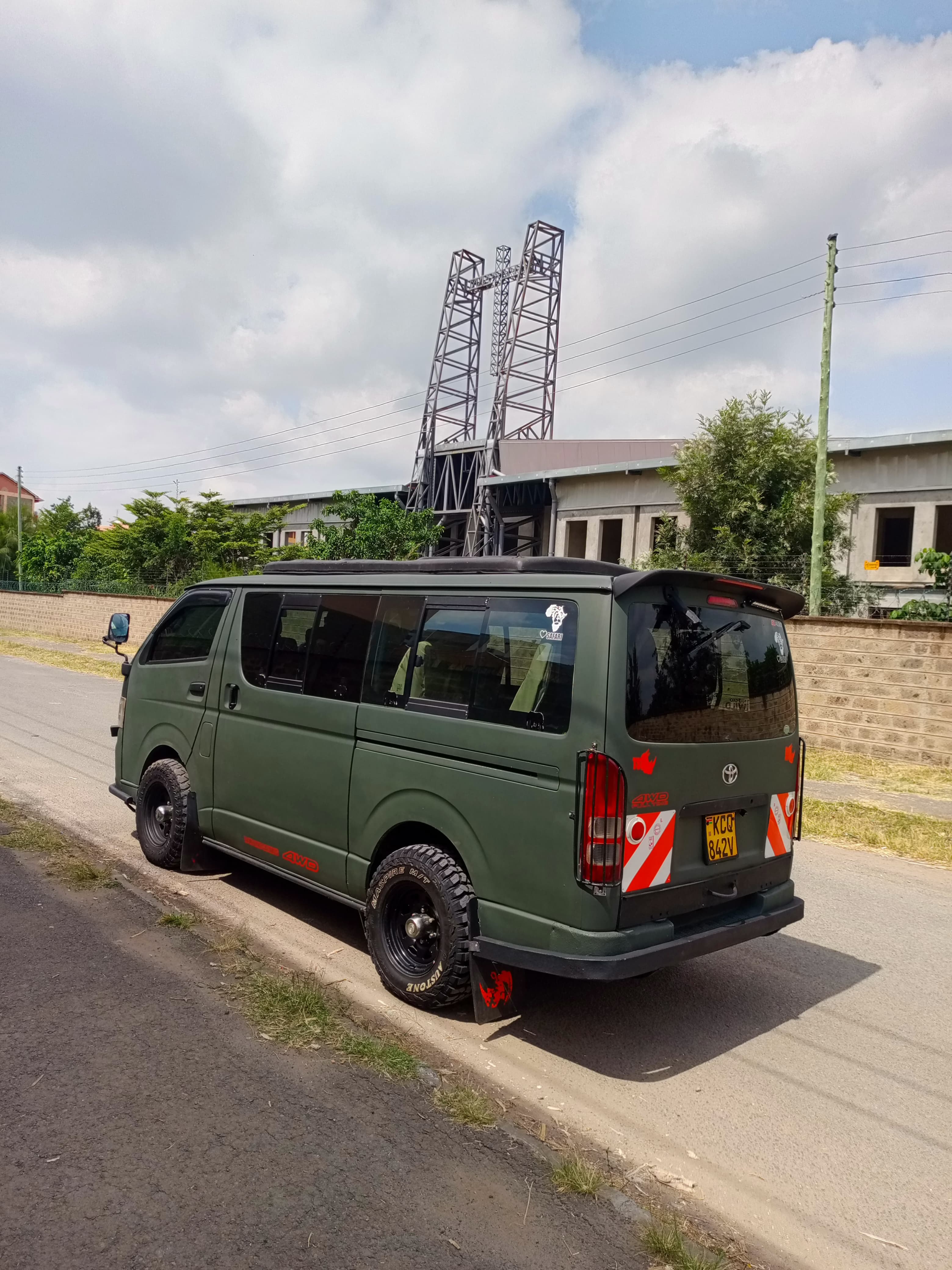 Touring van for hire