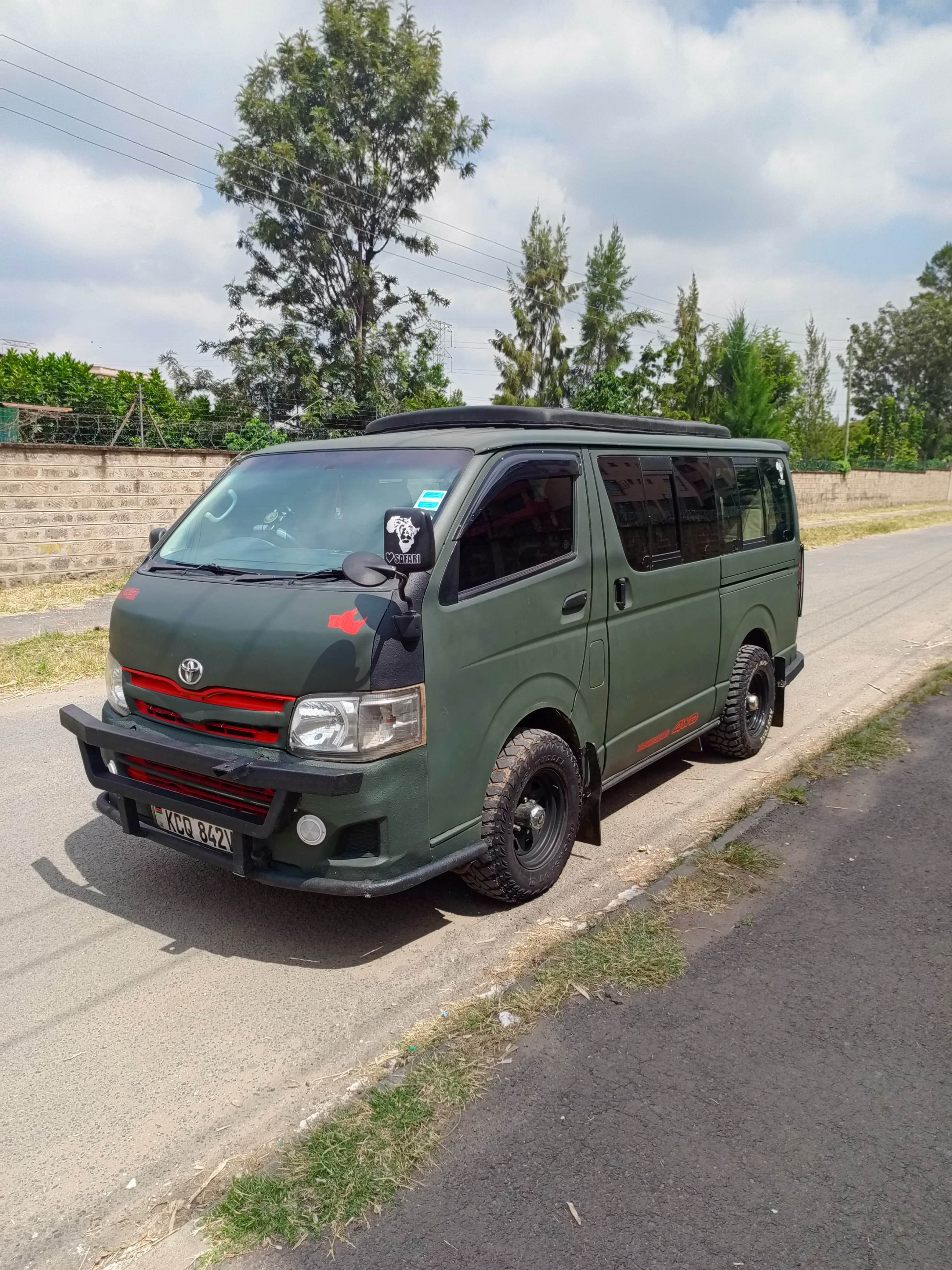 Touring van for hire