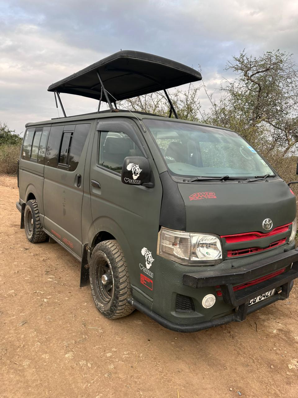 Touring van for hire