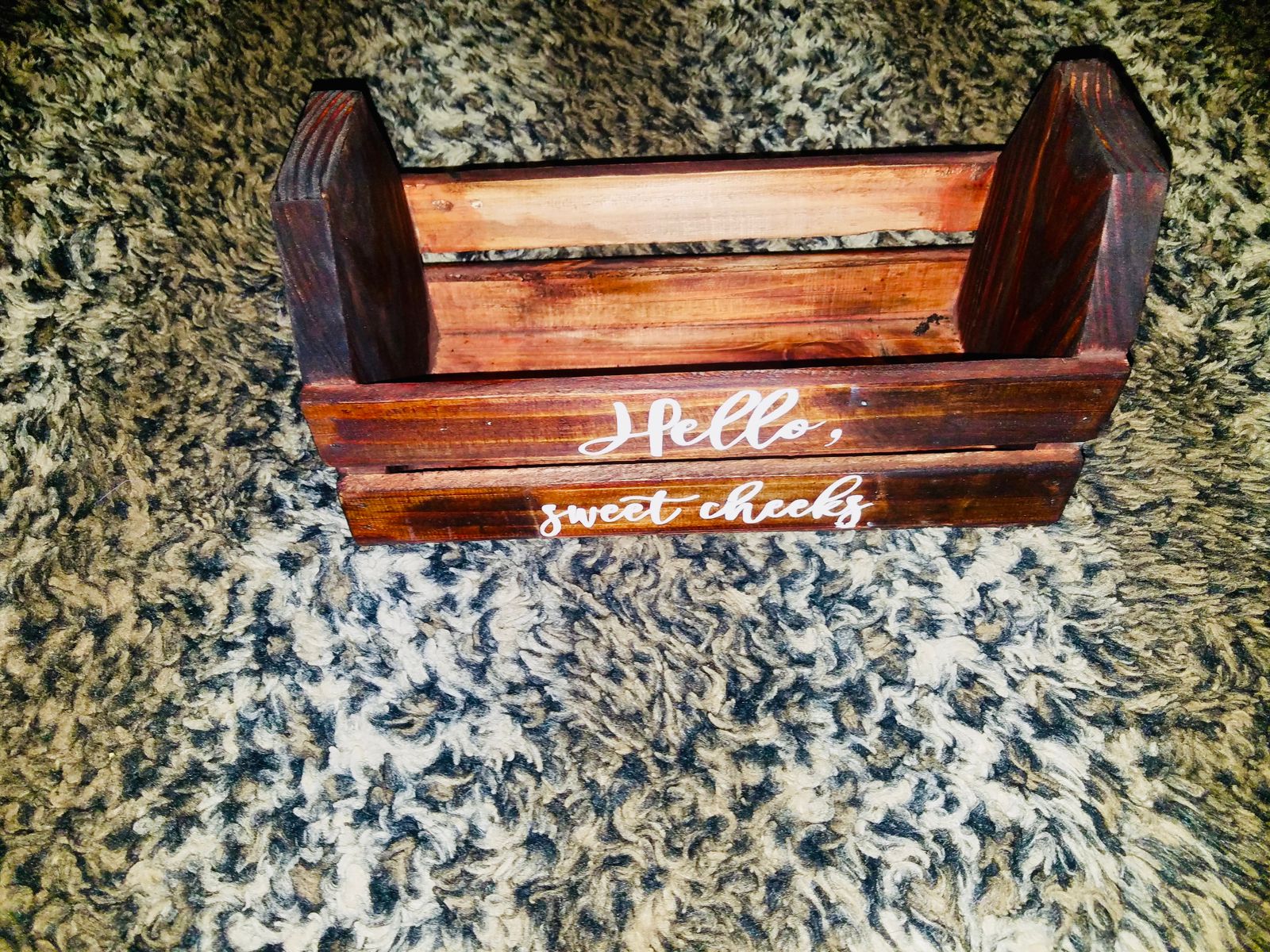 Rustic box holder