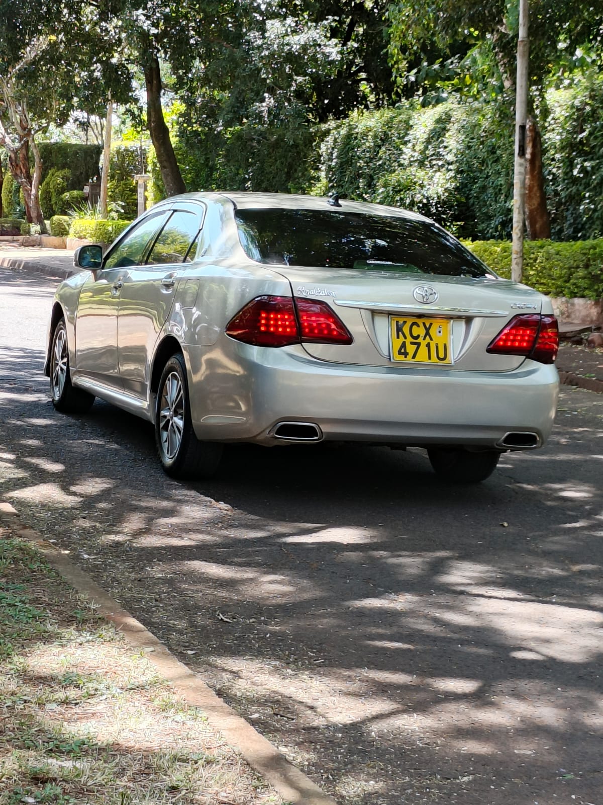 2012 model Toyota crown royal