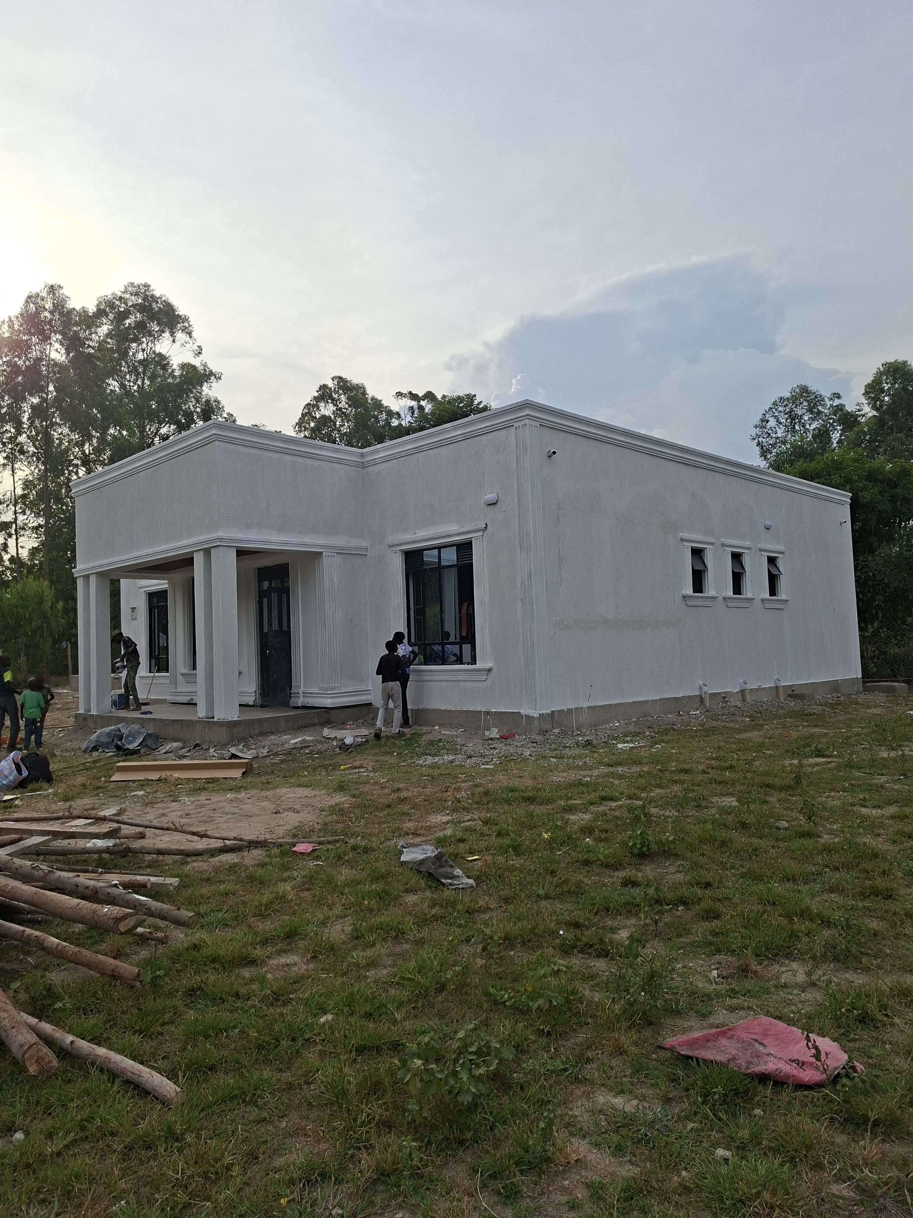 Construction of modern hidden roofing