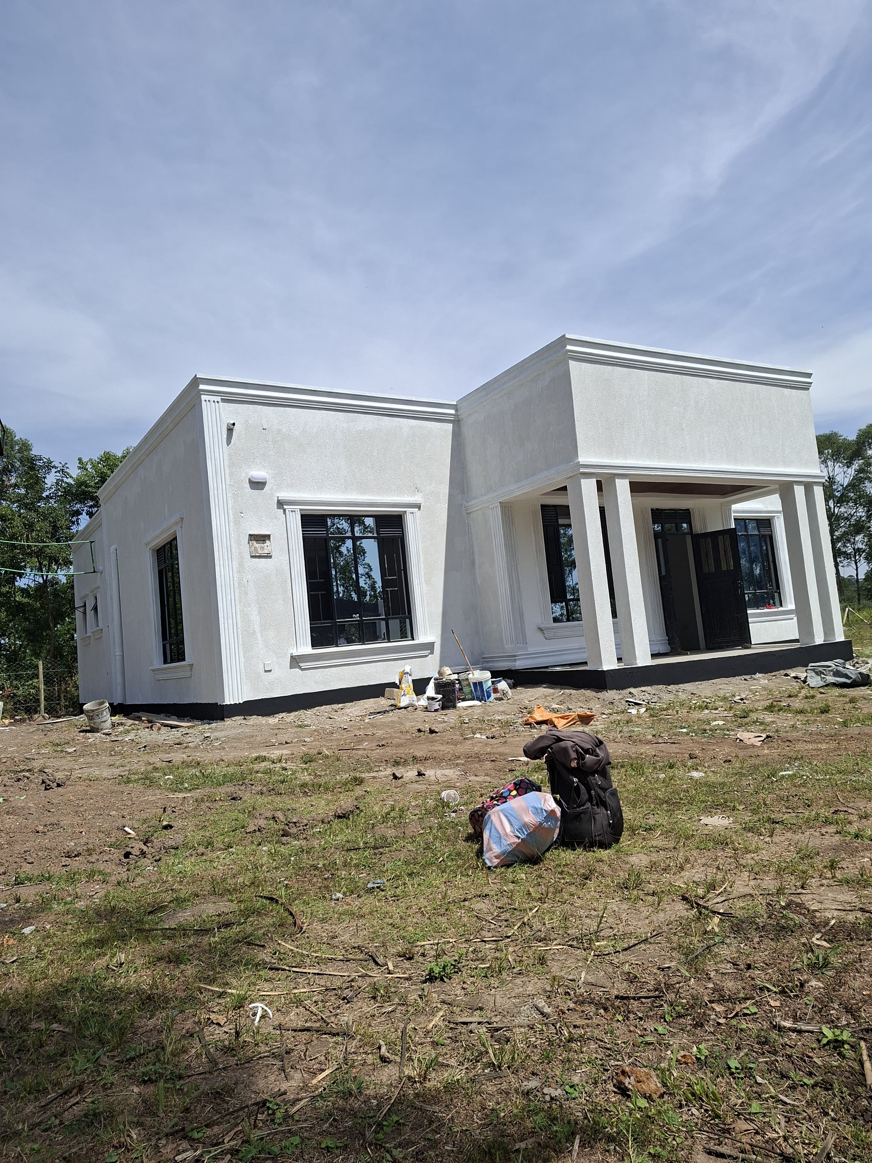 Construction of modern hidden roofing