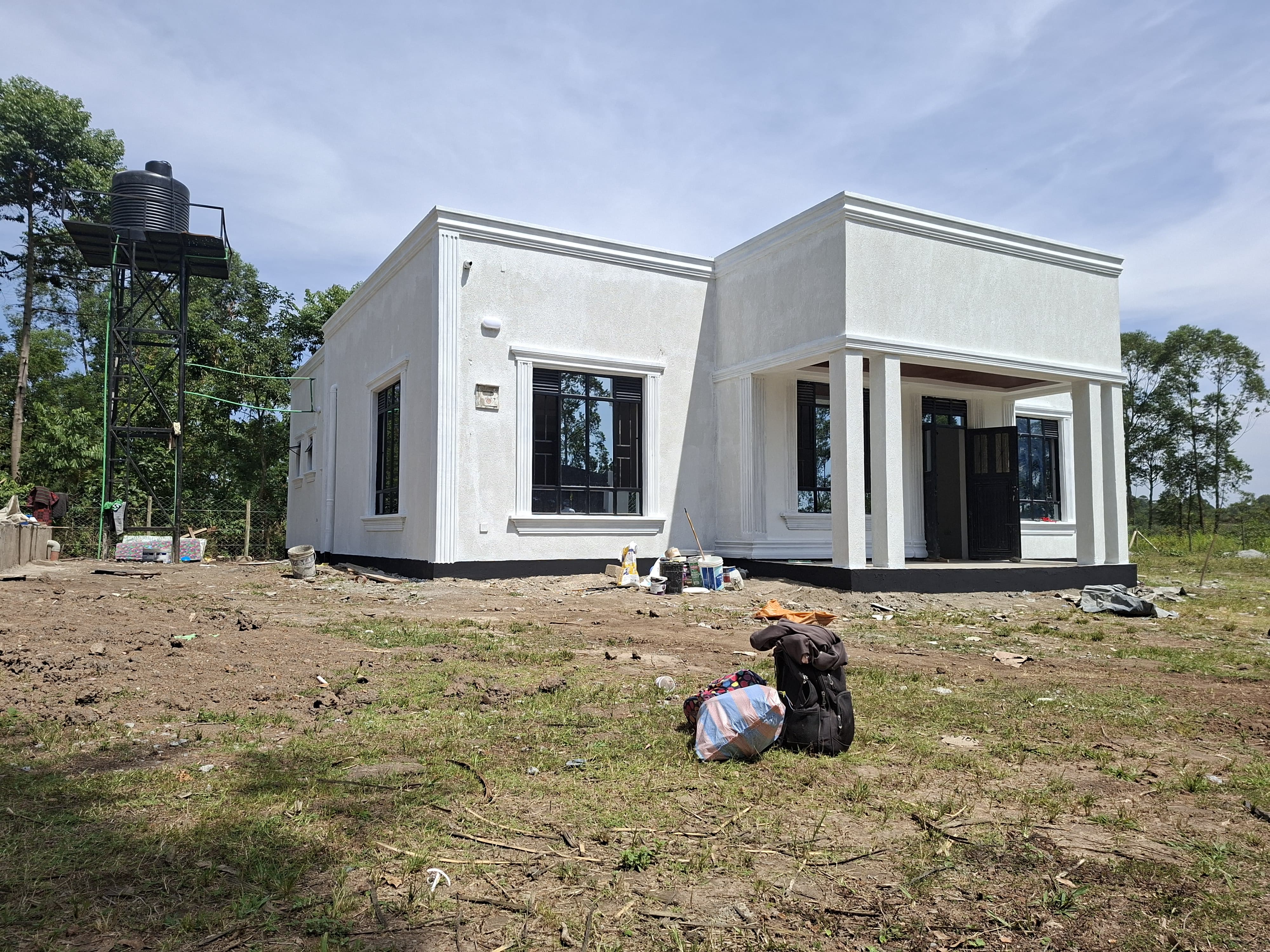 Construction of modern hidden roofing