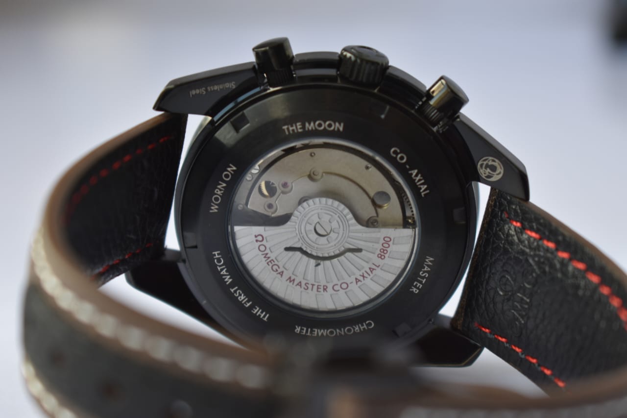 Omega speedmaster leather design piece