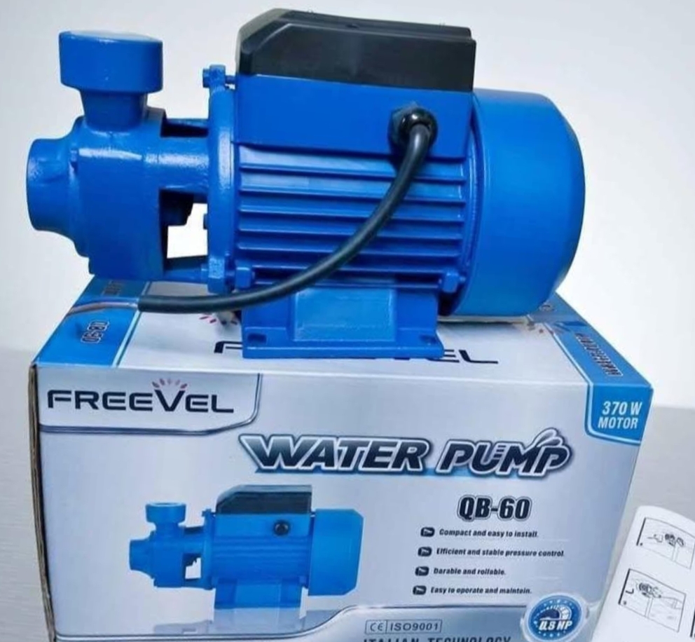 Freevel water pump