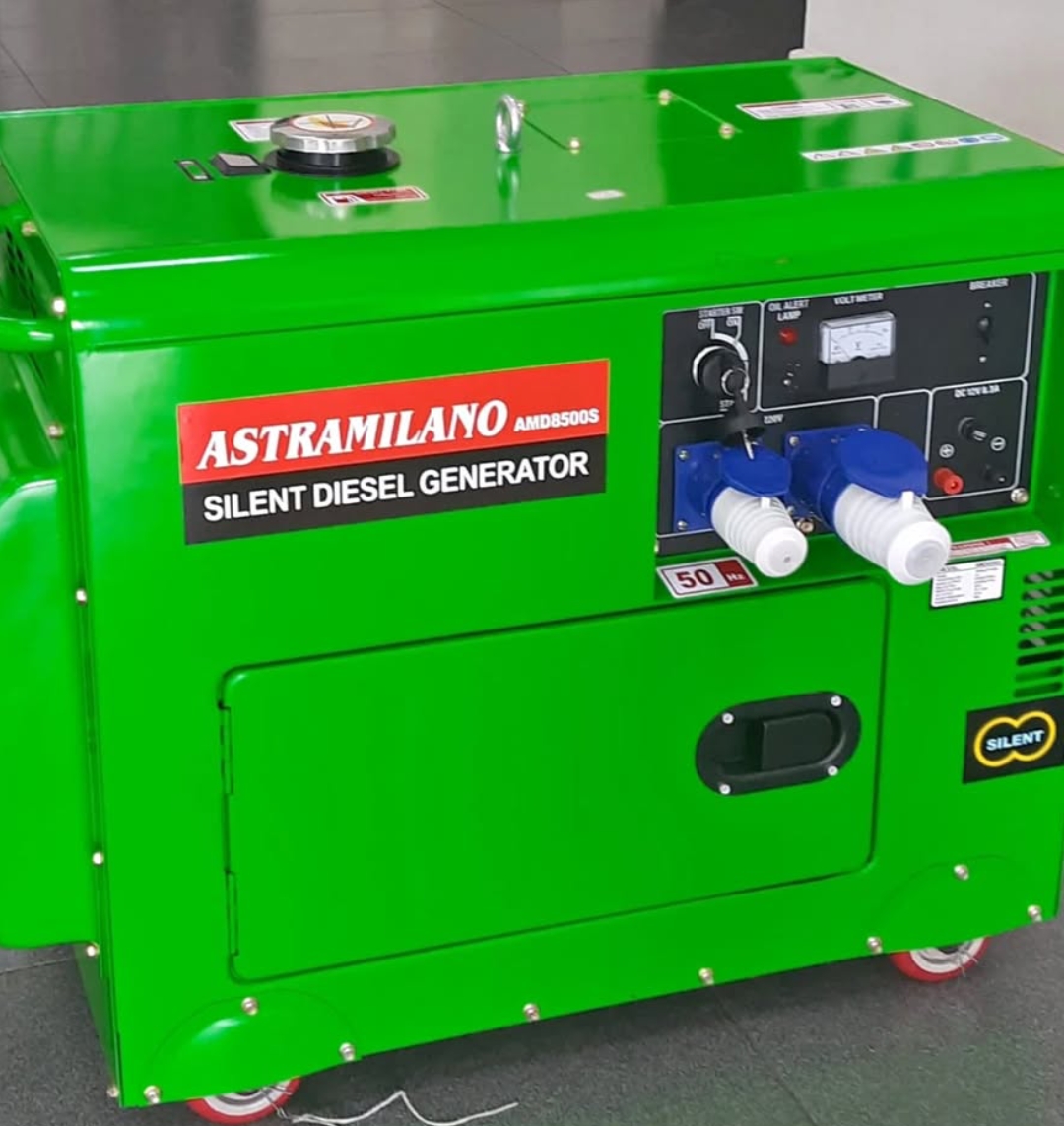 Silent Diesel generator 7.5kva