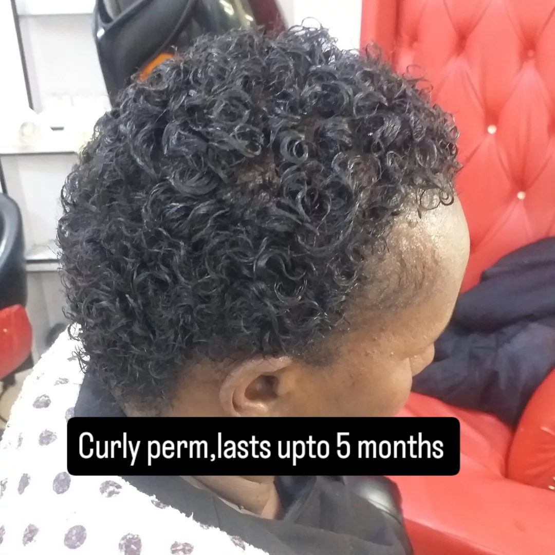 Permanent curly wave