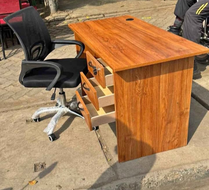 1.2m office desk with an office chair