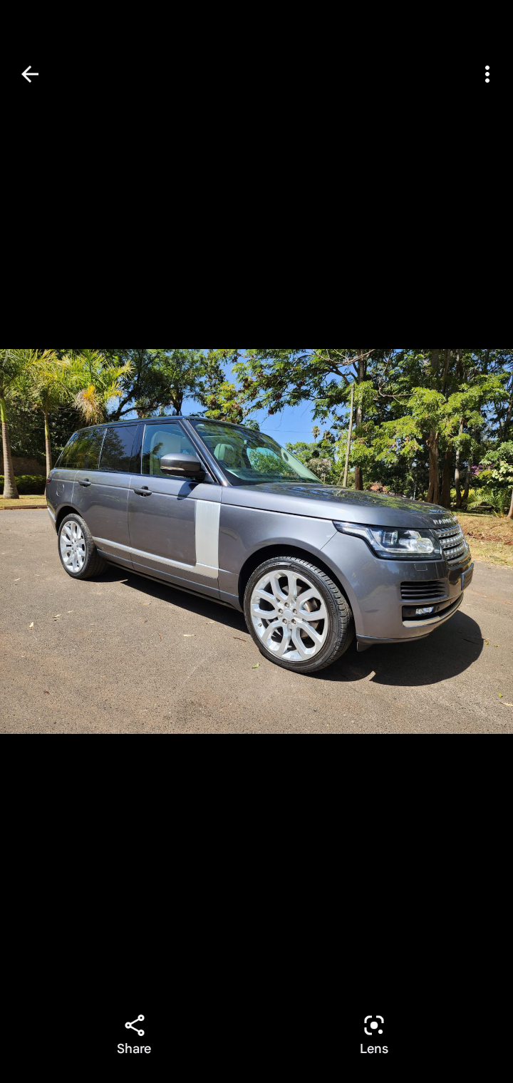 Range Rover autobiography