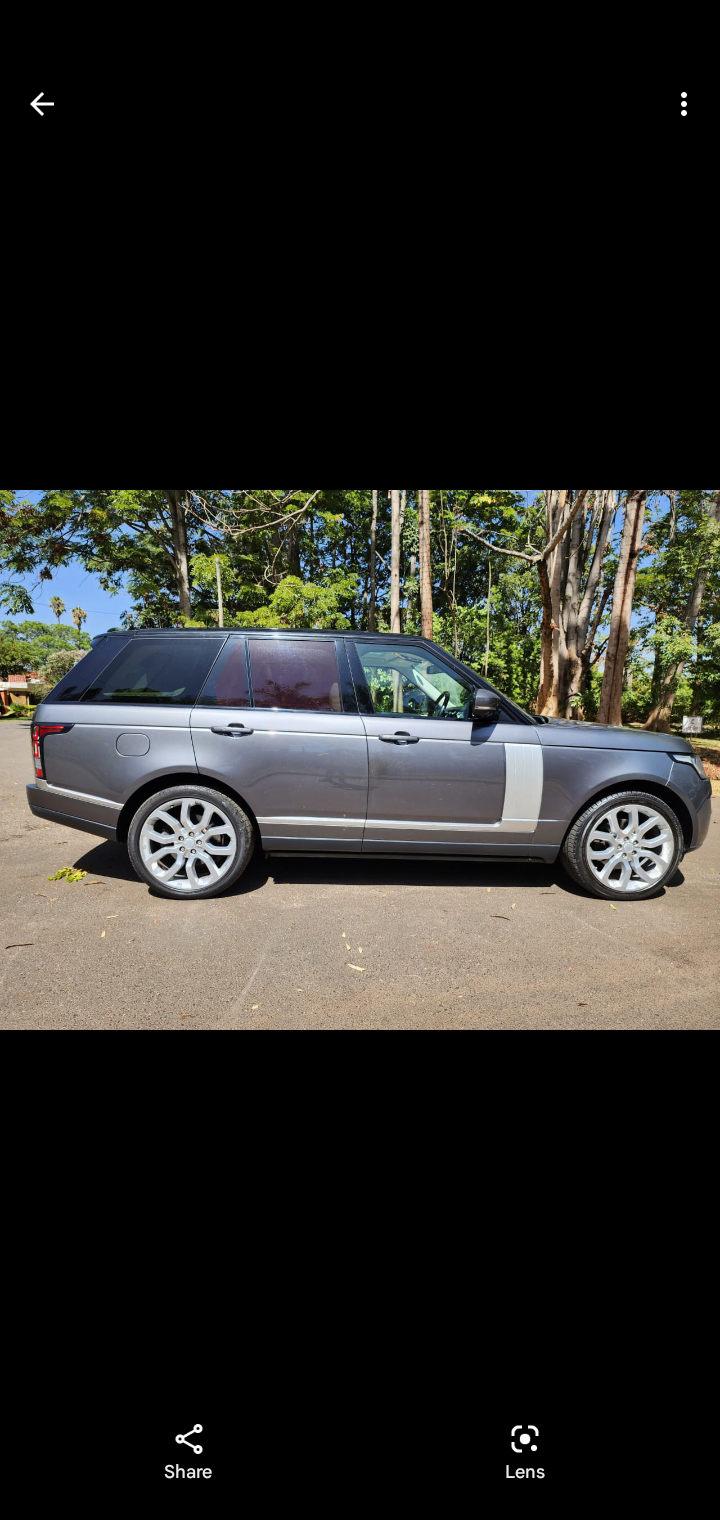 Range Rover autobiography