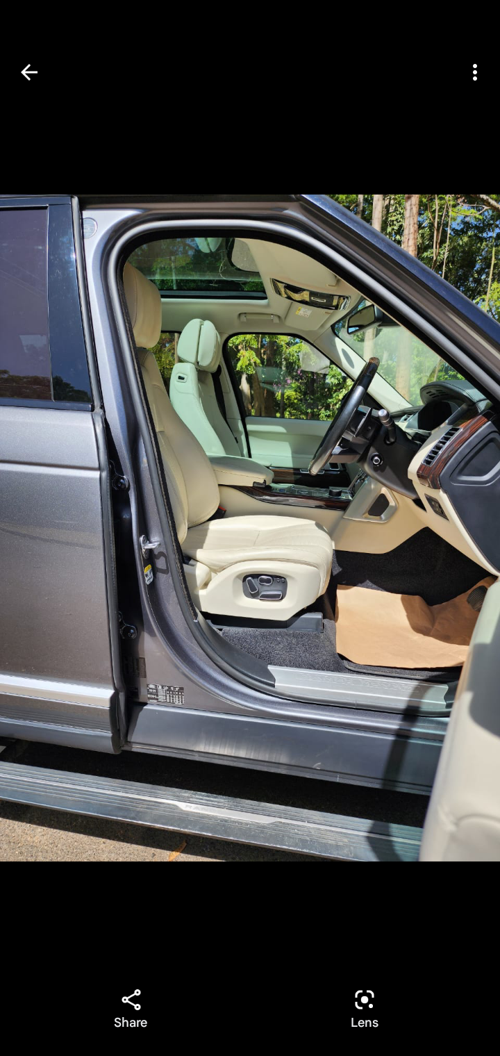 Range Rover autobiography