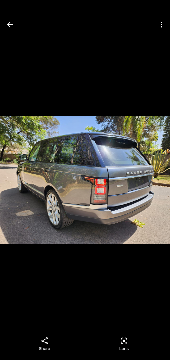 Range Rover autobiography
