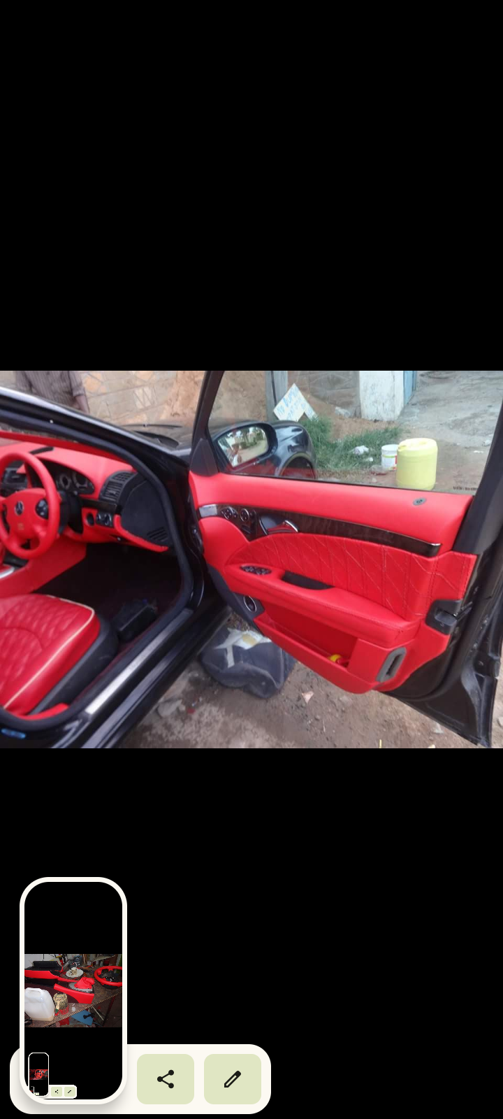 Car interior upholstery services