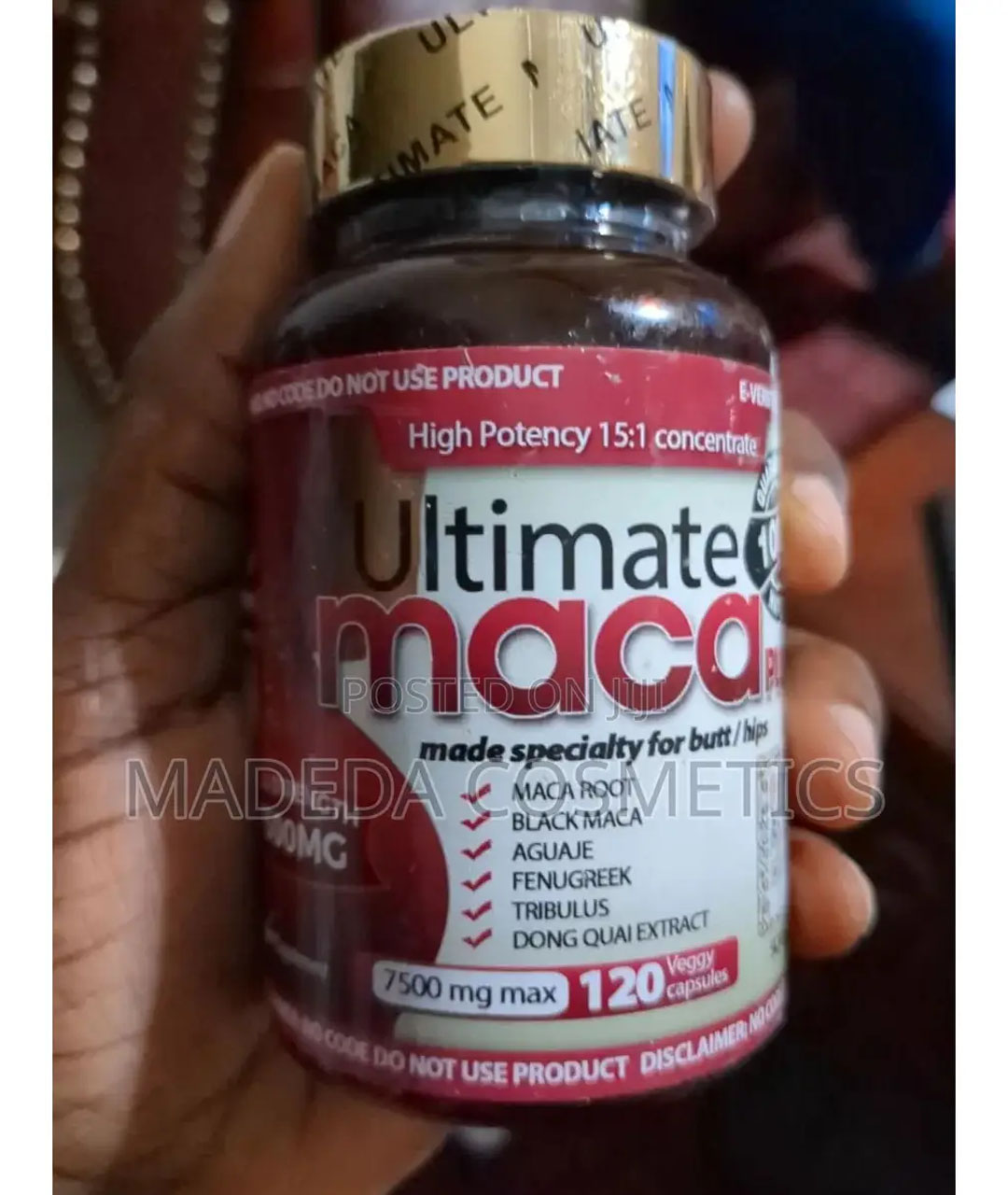 Ultimate Maca Capsules for Hips and Butt Enlargement