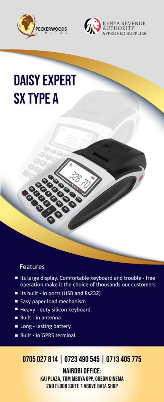 "Daisy Expert KRA TIMS ETR Machine – Reliable, Compliant, Efficient"