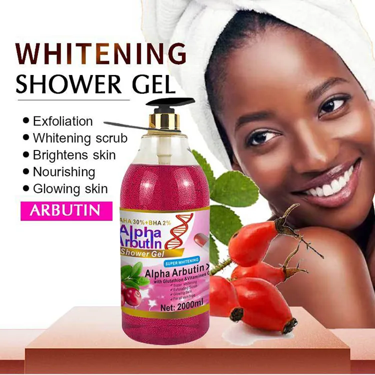 Alpha Arbutin shower gel