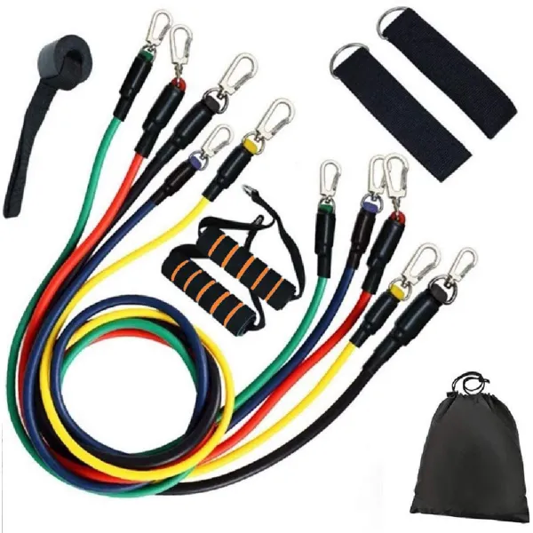 11pieces Resistance Training Exercise Tubes