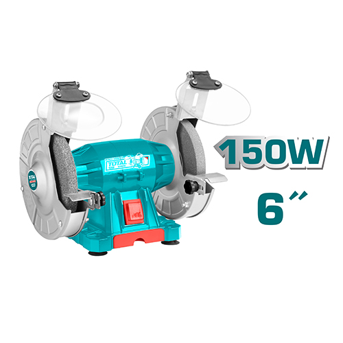 Total bench grinder 150w 6 inch