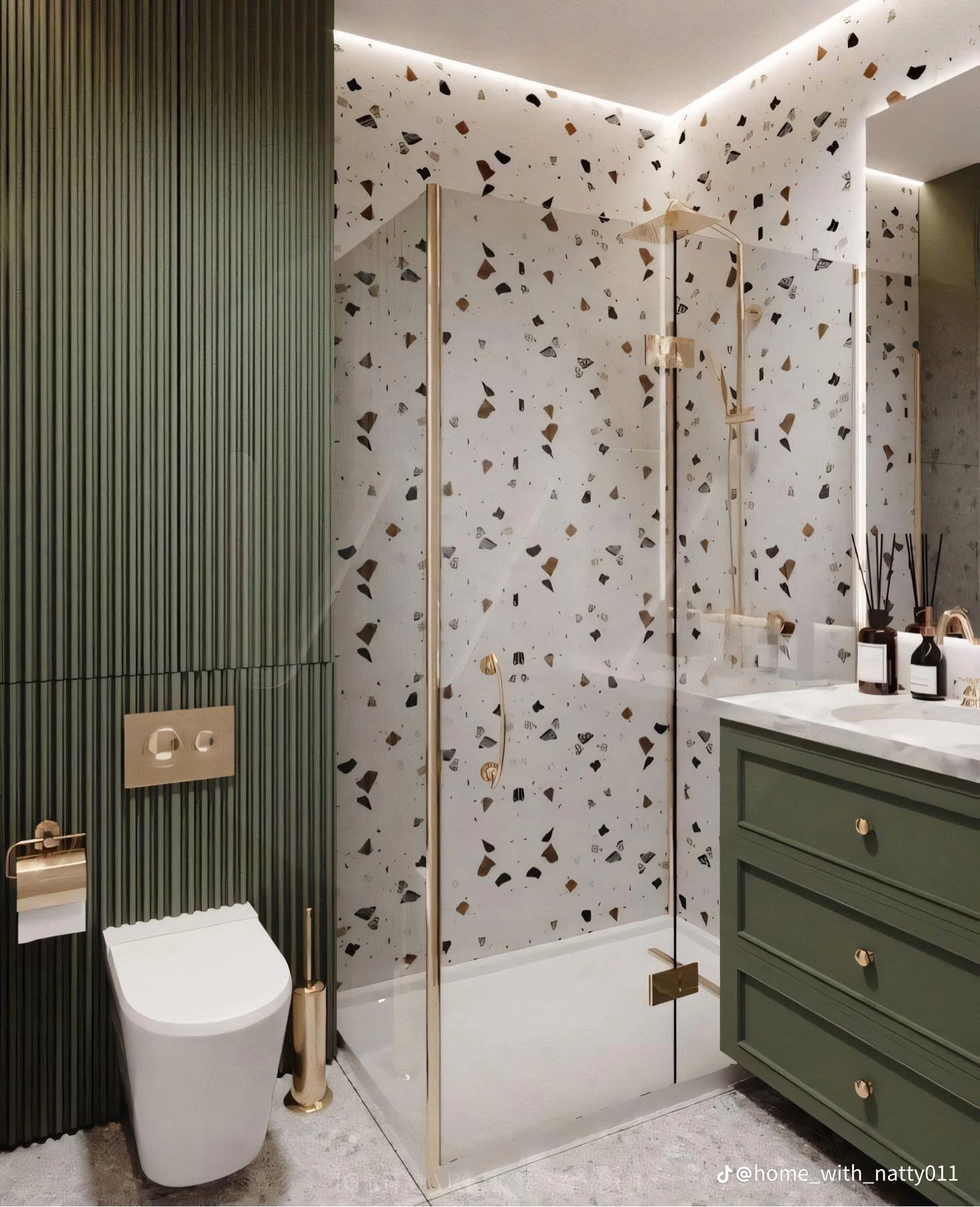 Modern classic bathrooms interior design